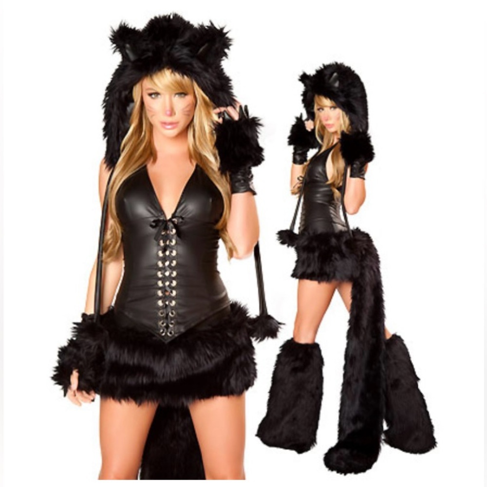 J VALENTINE Black Cat
